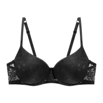 New Plus Size Bra Thin Cup  Lace Bralette For Woman Push Up Cotton Brassiere Underwire ABCD Cup Bras Underwears