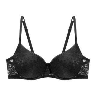 New Plus Size Bra Thin Cup  Lace Bralette For Woman Push Up Cotton Brassiere Underwire ABCD Cup Bras Underwears
