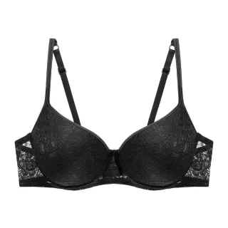 New Plus Size Bra Thin Cup  Lace Bralette For Woman Push Up Cotton Brassiere Underwire ABCD Cup Bras Underwears