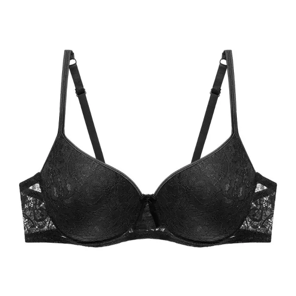 New Plus Size Bra Thin Cup  Lace Bralette For Woman Push Up Cotton Brassiere Underwire ABCD Cup Bras Underwears
