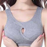 Women's sports bra high elasticity soft no-wire push-ups comfortable breathable sexy extra size bra