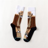 Men Socks New Star Wars Movie Socks Master Yoda Cosplay Socks Wookiee Jedi Knight Novelty Women Socks Soft Sox Dropshipping Gift