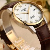 2020 business  Masculino Automatic Mechanical Men Watches Waterproof Calendar Moon Leather Wristwatch