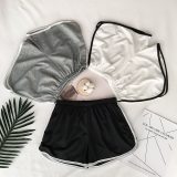 2019 Simple Women Casual Shorts Patchwork Body Fitness Workout Summer Shorts Female Elastic Skinny Slim Beach Egde Short Hot