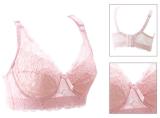 Plus size Foreign Trade Ultra-thin Lace Sexy Thin Cotton Cup Plump Big Push Up Bra  Bralette Encaje Sexy Bra modis lingerie