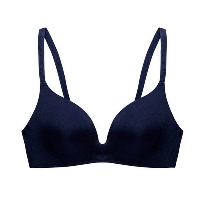 CALOFE Wireless Push Up Bra Solid Color Seamless Soft Bras For Women Double Breasted Sexy Lingerie Comfort Breathable Bralette