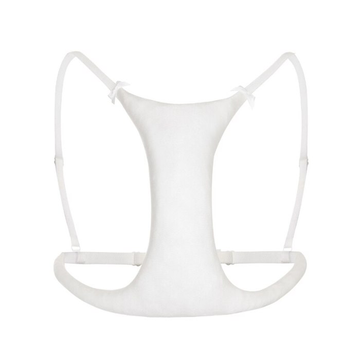 Sleep Shockproof No Steel Ring Printing Anti-Wrinkle Bra Chest Pad Decolletage Cleavage Breast Pillow Bra Sleeper Bolster