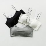 SP&CITY Simple Deisgn Solid Cotton Soft Sexy Women Bra Tops Sexy Wire Free Seamless Bras Female Lingerie Wire Free Push Up Bra
