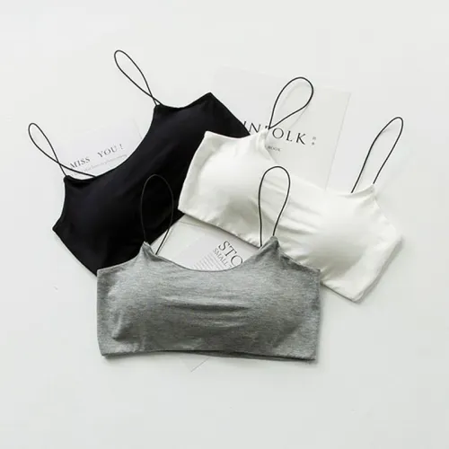 SP&CITY Simple Deisgn Solid Cotton Soft Sexy Women Bra Tops Sexy Wire Free Seamless Bras Female Lingerie Wire Free Push Up Bra