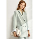 Minimalism suit set for women Autumn  4 piece set women Solid blazer,vest,high waist pants  women's costumes 12060909