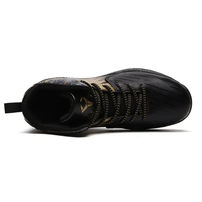 Men's Basketball Shoes   Basketball Sneakers High-top Shockproof Couple Shoes Anti-slip Basket Shoes Women Sneakers