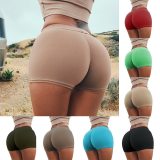Summer Sexy Shorts Tight Stretch Fitness Sports Wear Skinny Short Pants Breathable Female Push Up Gym Clothing