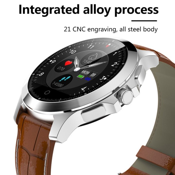 Leisure Sports Watch Men And Women  Heart Rate Blood Pressure Detection Multi-function Sports Mode Message Reminder