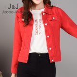 Women 2019 New Fashion Denim Jackets Autumn Casual Long Sleeve Basic Short Jean Jacket Vintage Korean Harajuku Coats