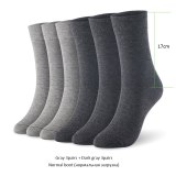 Bamboo socks solid color men socks 6pairs/lot man long boot business socks UK SIZE 7-11 EUR SIZE 40-46