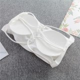 Summer Seamless Tube Tops Women Strapless Padded Bra Bandeau Tube Top Women Intimates Soft Push Up Invisable Bra Sexy Lingerie
