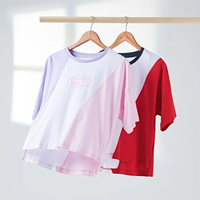 running T-shirt women's clothing 2020 summer new loose short half sleeve shirt top running breathable short sleeve