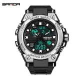 Waterproof Alarm Mens Watches Top Brand Luxury  Digital Led Sports Watch Men Clock Wristwatch