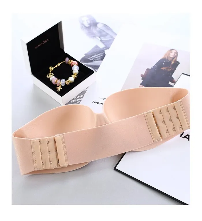 wireless women fashion size d soft black seamless lingerie strapless invisible sexy bralette bra push up