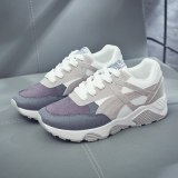 Air Shoes Woman Female Students All Match Comfortable Breathable Thick Soled Running Shoes Lace Harajuku Tide Sneaker Women Shoe