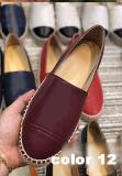 Moccasins Shallow Mouth Slip On Soft Knitting Flats For Women Fashion Comfortable Genuine Leather Women Shoe Size35-42