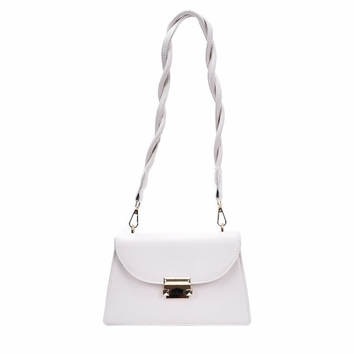 Solid Color PU Leather Sac A Main Femme Crossbody Bags For Women 2020 Summer Small Shoulder Handbags Female Chain Bag