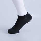 10 Pairs Women Socks Breathable Sports socks Solid Color Boat socks Comfortable Cotton Ankle Socks White Black ~