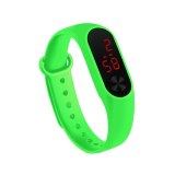 2020 New Men Women Casual Sports Bracelet Watches LED High-Definition Dial Electronic Digital Candy Color Silicone Wrist Watch