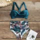Sexy High Waist Bikini 2020 Halter Plus Size Swimwear Women Swimsuit Female Bikini Set Bodysuit Bathing Suit Summer biquini XXL