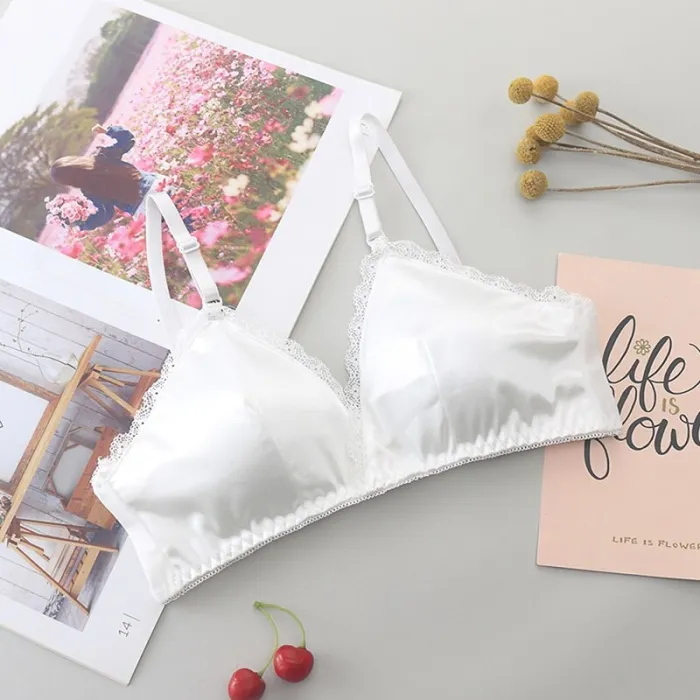 Sleep Shockproof No Steel Ring Printing Anti-Wrinkle Bra Chest Pad Decolletage Cleavage Breast Pillow Bra Sleeper Bolster
