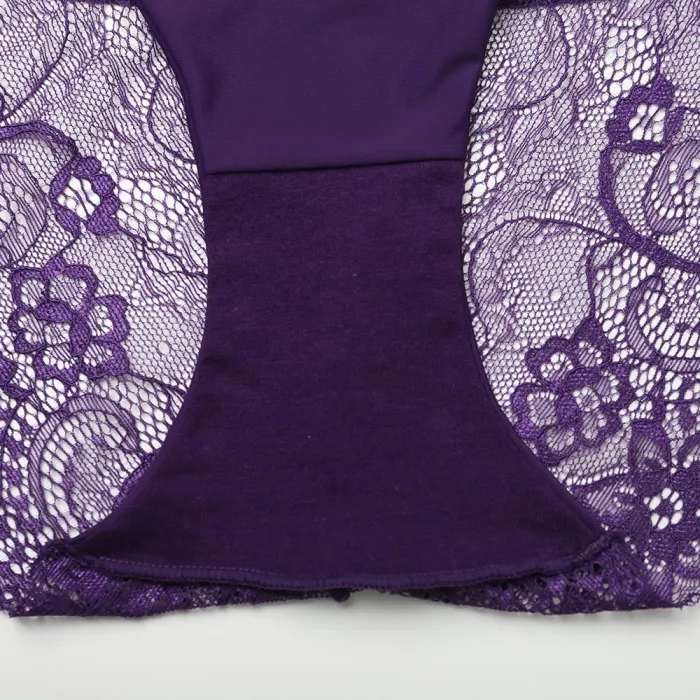 Ladies Underwear Woman Panties Sexy Lace Plus Size Panty Transparent Low-Rise Cotton Briefs Intimates New Hot Sale