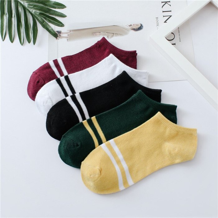 5Pairs  Arrivl Women Socks funny Fruits Cute Happy Silicone Slip Invisible Cotton Sock 35-40