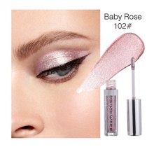 Attractive Gleaming Metal Eyeshadow High Quality Fashion Popular Liquid Eyeshadow Portable Sparkling  Eye MAKEUP Tool TSLM2
