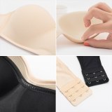 Roseheart Women Invisible Bra Strapless Bralette 1/2 Cup Women's Underwear Sexy Lingerie Female Seamless Party Wedding Bras