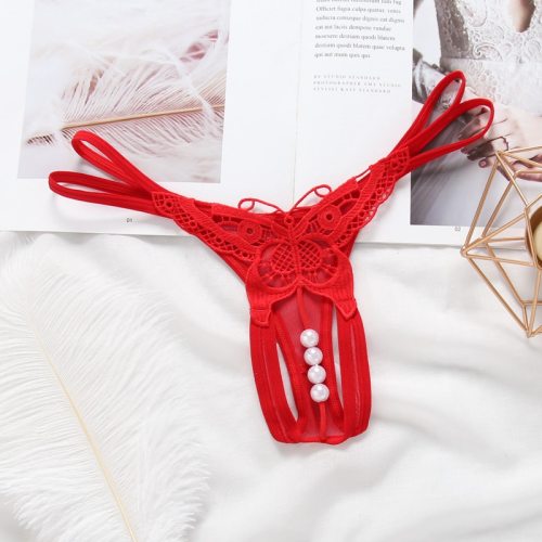 Hot Women's Underwear Sexy G-string Briefs Lace Seamless Panties Lingerie Women Transparent Temptation Sex Thongs Erotic Bikini