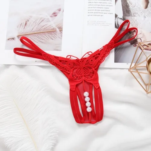 Hot Women's Underwear Sexy G-string Briefs Lace Seamless Panties Lingerie Women Transparent Temptation Sex Thongs Erotic Bikini
