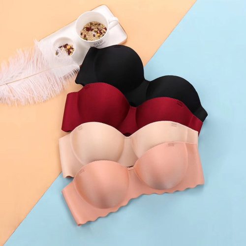 Invisible Bras For Women Seamless Bra Push Up Lingerie Strapless Brassiere Bralette Fashion Underwear Intimates New #F