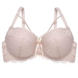 FINETOO Sexy Lace Bra Fashion Racerback Floral Bras For Women B C Cup Underwire Lingerie Bralette Female Bow Brallete Brassiere