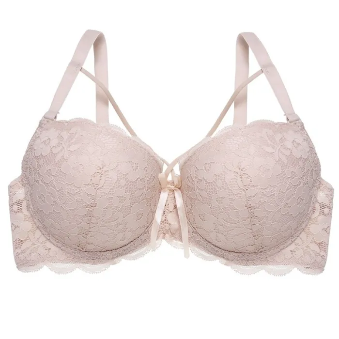 FINETOO Sexy Lace Bra Fashion Racerback Floral Bras For Women B C Cup Underwire Lingerie Bralette Female Bow Brallete Brassiere