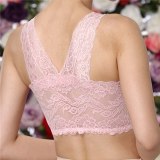 Plus Large Big Size Lace Bras for Women's Bralette bh Underwear Sexy Lingerie Super Push up Brassiere Girl Minimizer Deep V