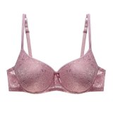 New Plus Size Bra Thin Cup  Lace Bralette For Woman Push Up Cotton Brassiere Underwire ABCD Cup Bras Underwears