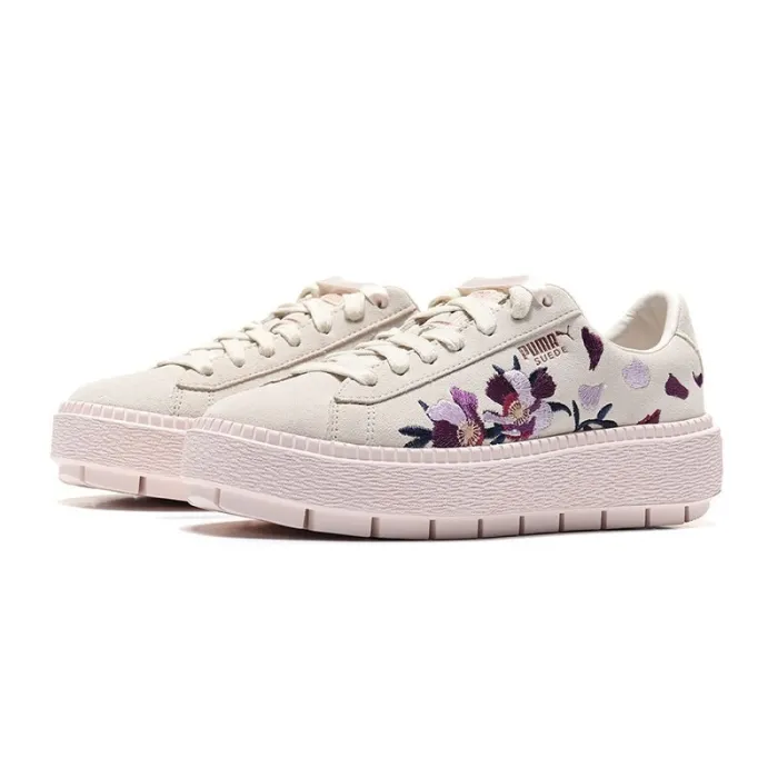 Original New Arrival  Platform Trace Flowery Women's Skateboarding Shoes Sneakers
