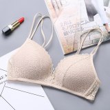 Wireless sexy lace bra wireless push-up bra comfortable soft lady sexy lingerie