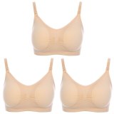 3Pcs/lot Nursing Bra Maternity Breastfeeding Bra Prevent Sagging for Pregnant Women Underwear  Breast Feeding Bra