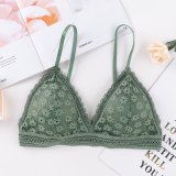 Lace Bra Sexy Women Push Up Lingerie Thin Brassiere Wireless Underwear Sexy Bras For Women French Triangle Bralette