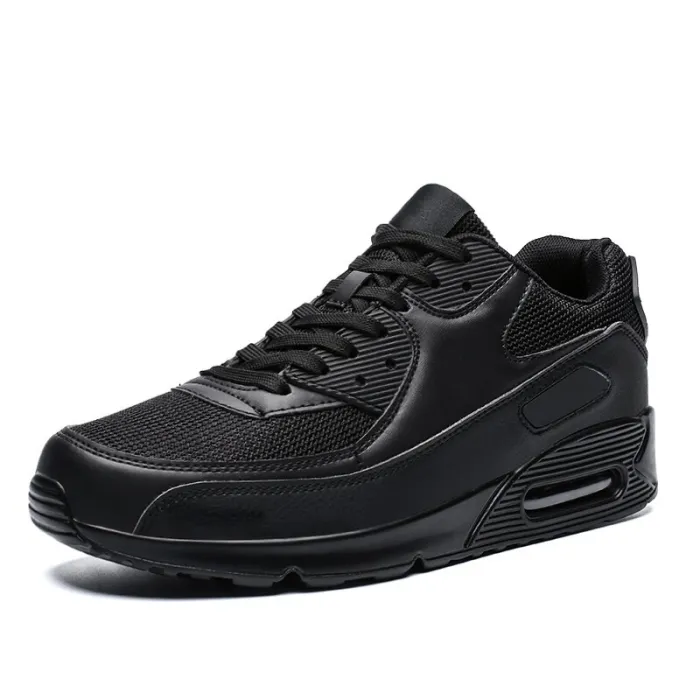 Men's Sports Training Sneakers Air Cushion Mesh Tennis Sports Shoes Outdoor Running Shoes Non-slip Wear-resistant Casual Shoes