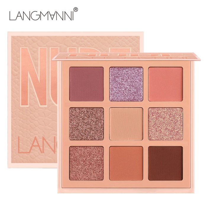 NOVO Fashion eyeshadow palette 10Colors Matte EyeShadow naked palette Glitter eye shadow MakeUp Nude MakeUp set Korea Cosmetics