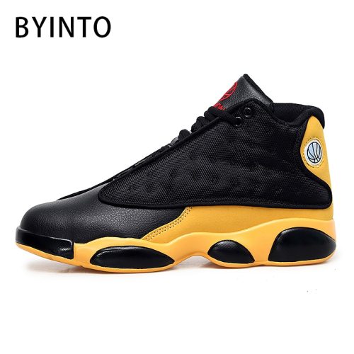 2020 High Top Basketball Shoes for Men Outdoor Anti Skid Sports Basket Ball Shoes Homme Red White Black Sneakers