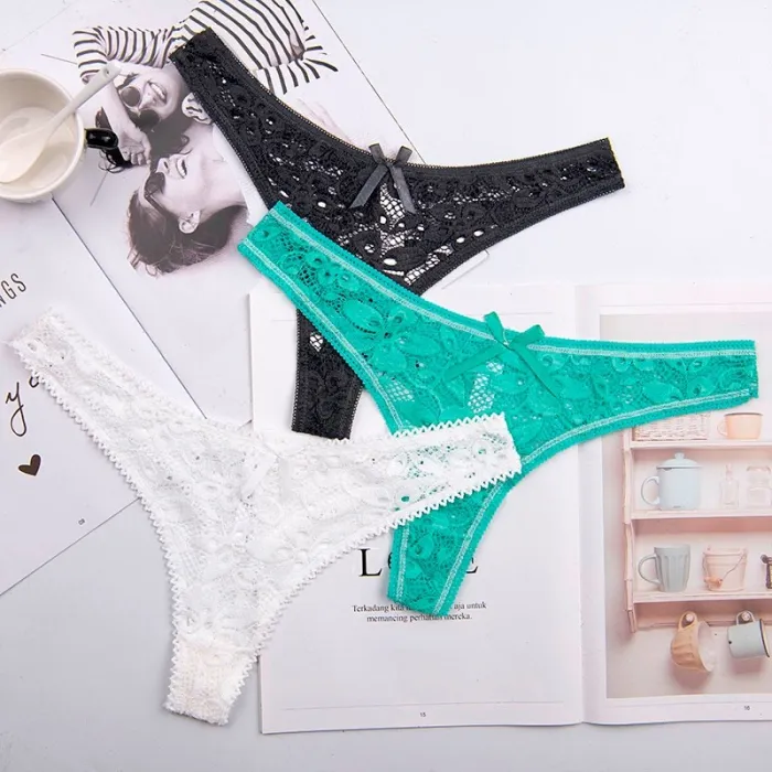 Panties cotton underwear female sexy lingerie G-string girl underpants lady casual T-back woman intimate panty thong 1pcs dzk10