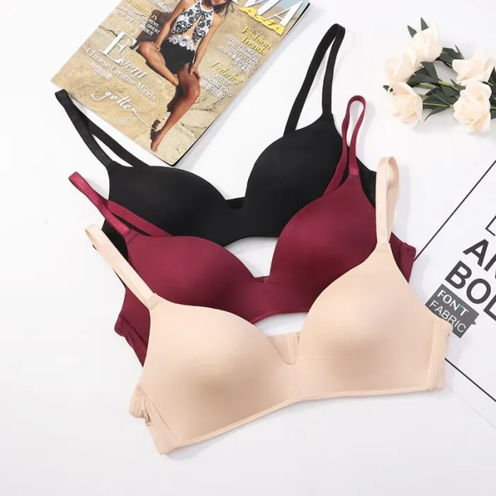 6 Colors Seamless Sexy Bra For Women Bralette Wire Free Push Up Bra Brassiere Female Underwear Lingerie fitness Intimates Hot